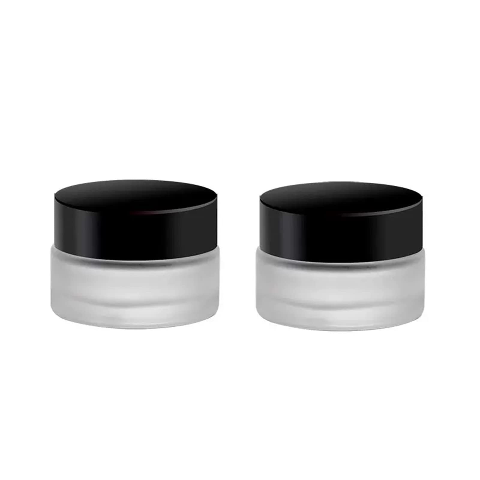 Amazon.co.jp: クリーム容器 20g 2個セット ガラス製 クリーム