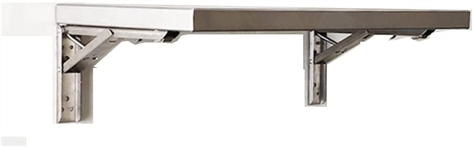 Table murale pliante en acier inoxydable propre et durable