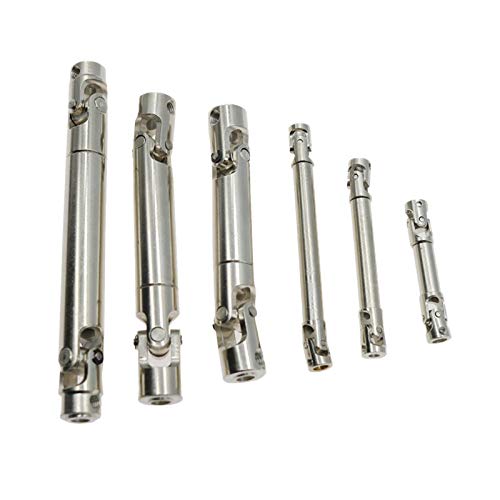 SUOFEILAIMU-PHONE CASE Metal Coupler 1pc Universal Transmission Telescopic Drive Shaft Joint Coupling Coupler for Motor Connector Rear (Inner Diameter : 75 105mm(Bore 4 4mm))