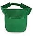 MDSTYLE Visor Hat for Men & Women Sun Visor Cap for Sports Tennis Golf Running Beach Outdoor Caps Hats Visors Sunvisors (US, Alpha, One Size, Green)