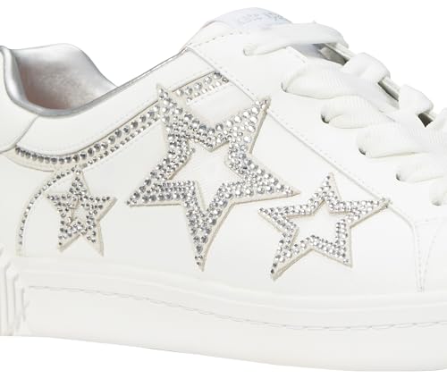 kate spade new york Women's Starlight Sneaker, True White, 64