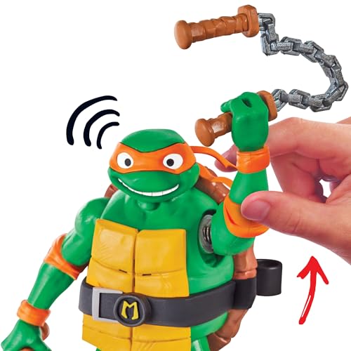 Tortues Ninja Figurine deluxe 15 cm avec fonction électronique Donatello - vue 7