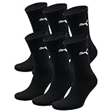 Sportsocken Puma Sports Herren SockenSocken 6er-Pack,Schwarz,43-46