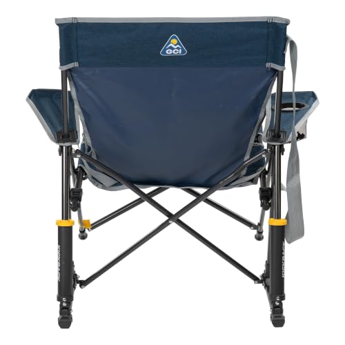 Image of GCI Outdoor Kickback Rocker Camping Chair - Indigo Blue
