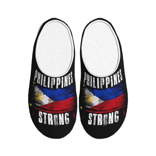 Mexican Flag Slippers TPR Cotton Slippers Non-Slip Flannel Slippers House Slippers For Women Men2