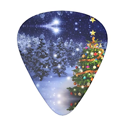 Ensemble de 12 médiators de guitare pour arbre de Noël pour guitare acoustique, guitare électrique, contrebasse, ukulélé - Les Beatles, Paul McCartney, John Lennon, RIngo Starr, George Harrison Ensemble de 12 médiators de guitare pour arbre de Noël pour guitare acoustique, guitare électrique, contrebasse, ukulélé