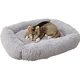 Sunny Sand Sea Cat Beds for Indoor Cats Rectangular Soft Plush Cute Cat Mat with Non-Slip Bottom Mac