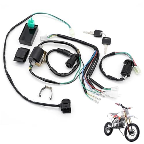 Kit d'allumage CDI pour pit bike 110cc à 140cc avec bobine à 5 fils
