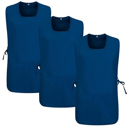 MISEMIYA - Paket 3 Einheiten - SCHÜRZE Reinigung ARBEITSUNIFORM KLINIK Krankenhaus Reinigung TIERARZT 3-3301 - X-Large, Marineblau 68 – Bild 2