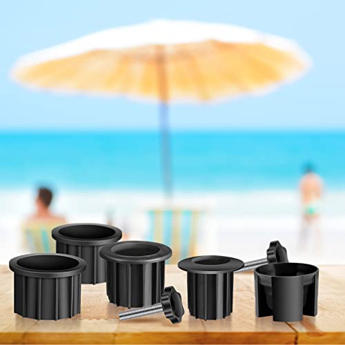 Hotop 12 Pcs Patio Umbrella Parasol Base Stand Hole Ring Plug Cover Umbrella Stand Replacement Part Patio Swing Umbrella Chair Replacement Parts #TOP6