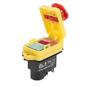 Funien 250-Voltage Universele CK21D / 250V heidsschakelaar Noodstop S-afe Afgesneden Killer Waterdichte en stofdichte…