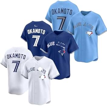 Amazon.co.jp: [EESDCOS] 岡本和真 対応ブルージェイズ 最新 野球