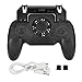 Agatige Gamepad Móvil con Ventilador, S R Manejar de Enfriamiento Juego Móvil Disparador de Artefactos Botón de Disparo Apuntar Manejar del Soporte del Teléfono