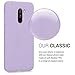 kwmobile Case Compatible with Xiaomi Pocophone F1 Case - Soft Slim Protective TPU Silicone Cover - Lavender