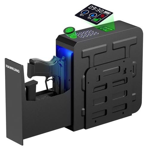 Fingerprint Biometric Gun Safe, Slider...