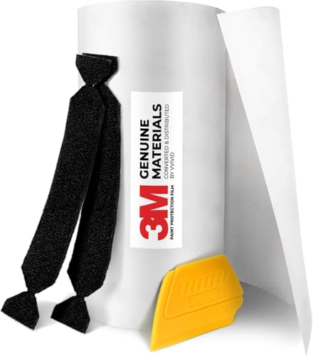 3M Clear Paint Protection Vinyl Film 6 Inch Wide Choose Your Size Including Tools (6 Inch x 48 Inch)