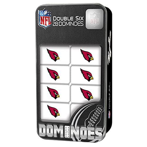 MasterPieces NFL Arizona Cardinals Collector Edition Double Six Dominoes