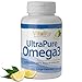 Oméga 3, Huile de Poissons Sauvages 2000 mg. 800mg EPA + 600mg DHA. Haute concentration de vitamines et d'acides gras essentiels. Vitality Nutritionals par Vitaminexpress