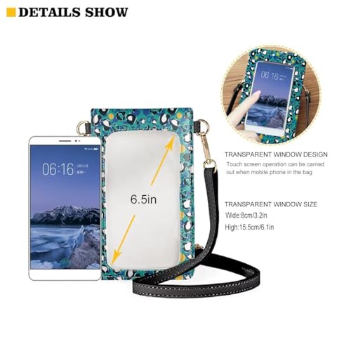 Cell Phone Purse Small Crossbody Bags for Women Multifunction Credit Card Key Holder for Outdoor4