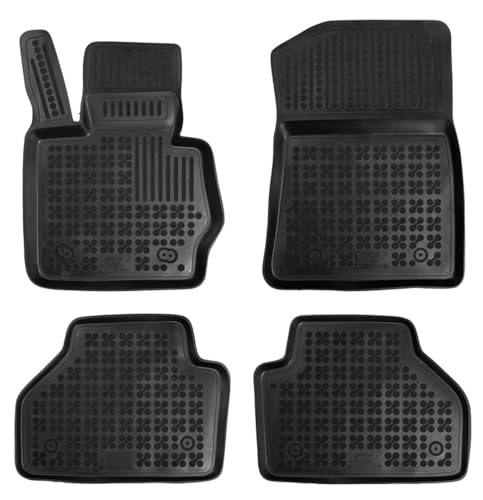 Gummi Fußmatten mit hohem Rand für BMW X3 (F25) ab 11/2010 Rezaw-Plast 200714