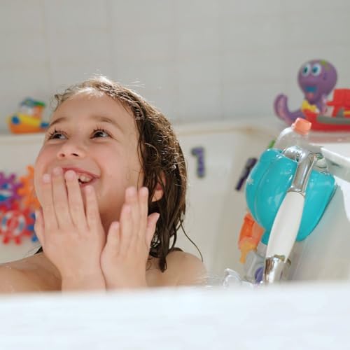 Nuby Wacky Waterworks Pipes Bath Toy with Interactive Features for Cognitive Development (Colors May Vary) 1