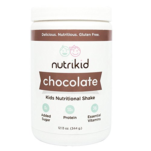 Kids Protein Shake - Nutritional Chocolate Superfood Powder With Essential Vitamins, Fiber