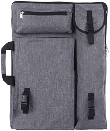 huyear Art Portfolio Case 18 x 24,Art Portfolio Bags for Supplies Artwork/Poster Board/Project/Drawing Case Large Art Portfolio/Display Screen Carrying and Traveling