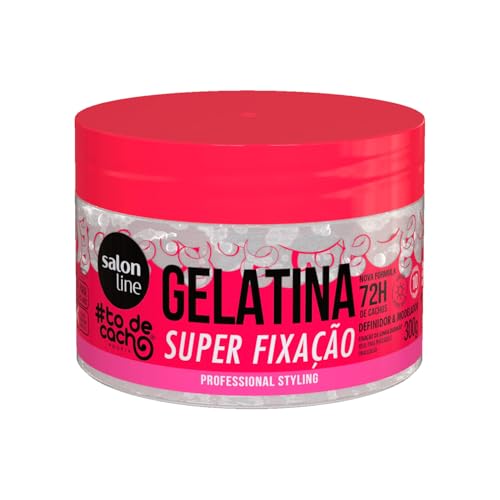 #TODECACHO GELATINA SUPER FIXAÇÃO 300G, Salon Line