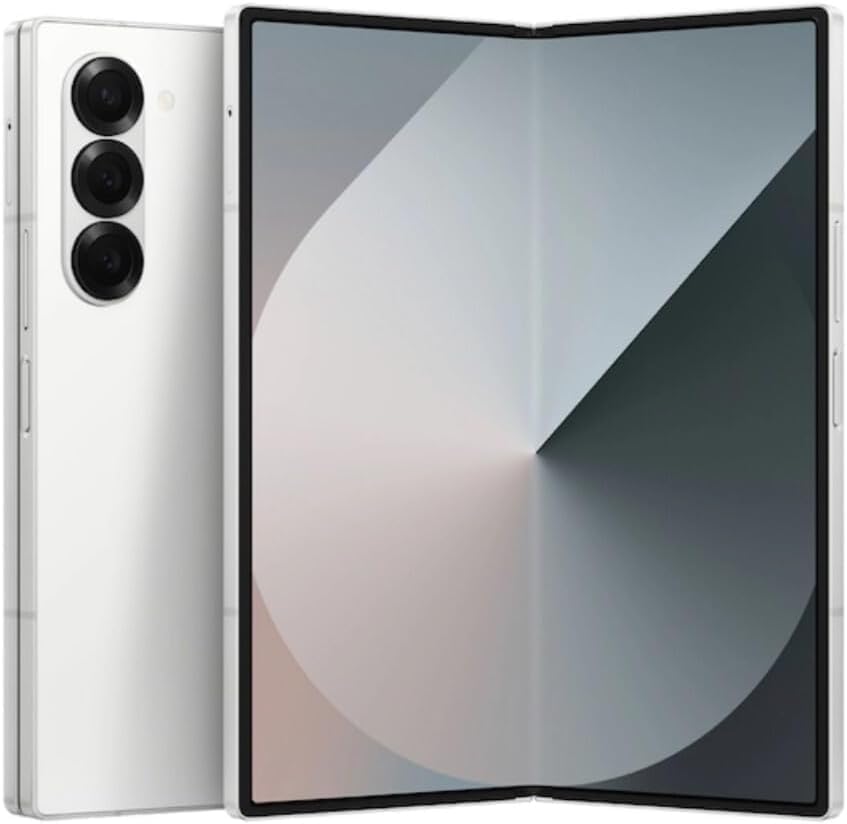 Samsung Galaxy Z Fold6 256GB ホワイト限定カラー Samsung Galaxy Z Fold6 (256GB), Galaxy AI Enabled, 7.6