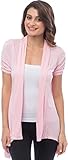 Sheer Short Sleeve Cardigan Cover-up
