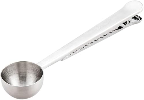 Miniatura 2 de Restaurantware Restpresso - Cuchara de café de 1 cucharada, 1 cuchara de café multifunción - Clip integrado, para medir café molido, expreso, granos
