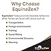 SOLVET EquineZen Horse Calming Pheromone Gel, 2 oz Jar – Synthetic Androstenone Behavioral Support for Stressful Situations, Training, Transport, Weaning & New Environments