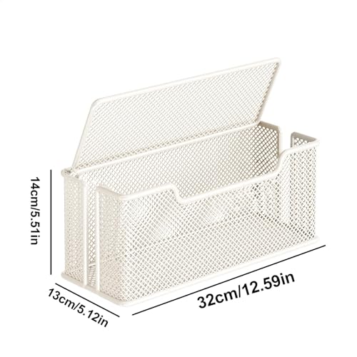 Boîte cache-câbles Teksome : rangement de fils multifonction pour bureau - 5