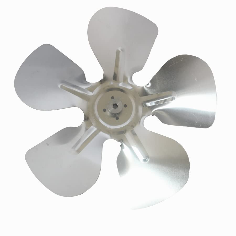 Big Aluminum Fan Impeller Blade Vanes Wind Diamenter 250mm Height 42mm - (Color: 6mm Shaft)