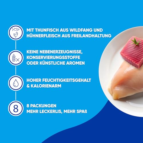 INABA Churu Fun Bites Hochwertige Proteine mit 56% Huhn, Ohne Getreide, Ohne Zucker Katzen Leckerlies, Ohne Tierische Nebenprodukte, Weiche Leckere Katzenleckerlis in kleinen Häppchen 96 g (1er Pack)