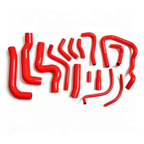 Tuyau d'admission d'air silicone pour BMW E30 M10 316i haute résistance thermique rouge