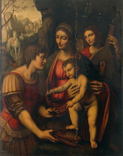 Tableaux sur toile d'art sacré avec finition haut de gamme