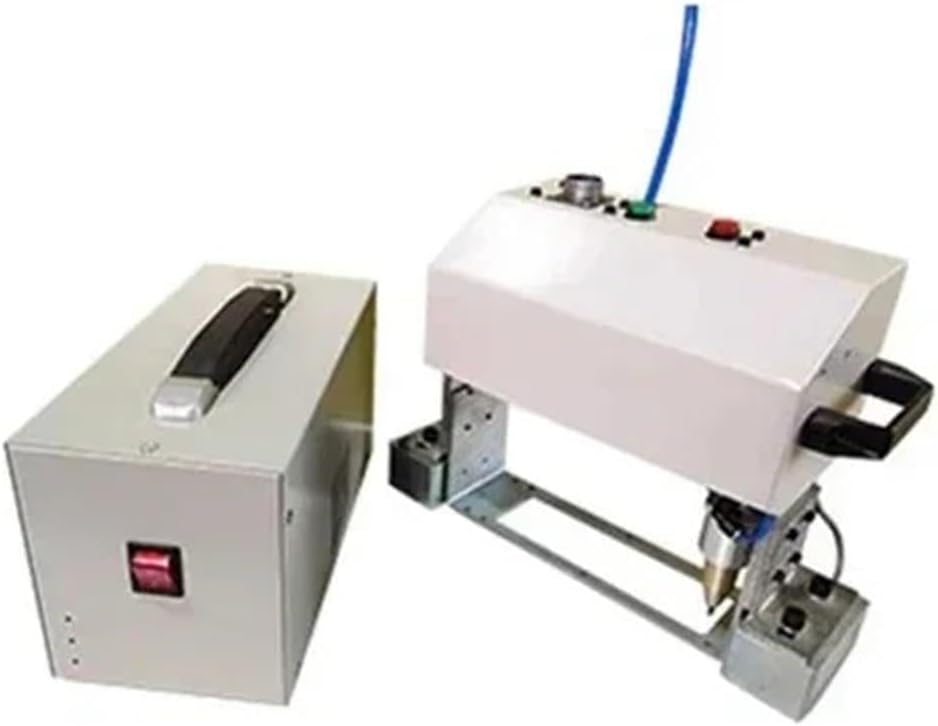 Portable Engraving Pneumatic Marking Machine 140x40mm Touch Screen for Nameplate Cylinder Number Frame Chassis(A)
