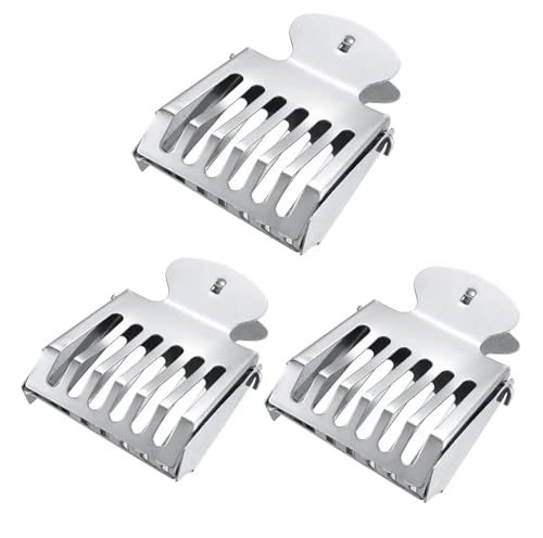 Generic Queen Bee Clip Cage,Stainless Steel Queen Cage, Beekeeping Tool Equipment Accessories 3 Pack