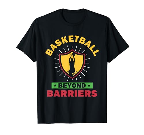 Baloncesto Más Allá De Las Barreras Jugador Sillas De Ruedas Camiseta
