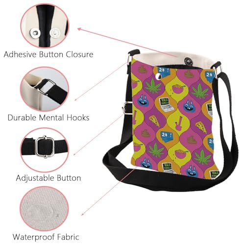 WSNANG Comedy TV Show Crossbody Bag Ilana Shoulder Bag TV Show Merchandise Pop Culture Messenger Bag4