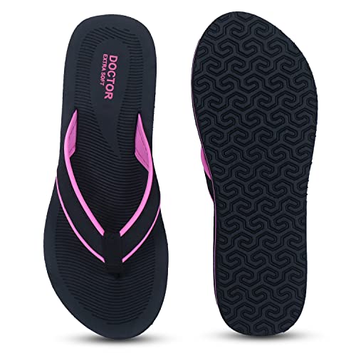 Image of DOCTOR EXTRA SOFT House Slipper for Women's Care Durable | Orthopaedic & Diabetic | Lightweight| Comfortable Footbed |Slippers for Girls & Ladies Daily Use D-05