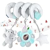 🐘[Weiches und sicheres Material]: Unser Aktivitätsspiralspielzeug besteht aus weichem Samtstoff und ist sicher und ungiftig, sodass Ihrem Baby kein Schaden zugefügt wird. Es ist außerdem langlebig und leicht, leicht zu reinigen und kann von Hand oder in der Maschine gewaschen werden.