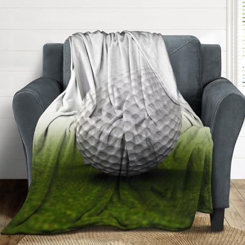 Couverture en flanelle de golf idéale pour vos soirées cocooning et voyages