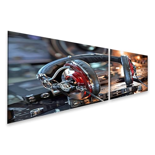 Tableau sur toile cassette décoration murale bureau amateurs de musique