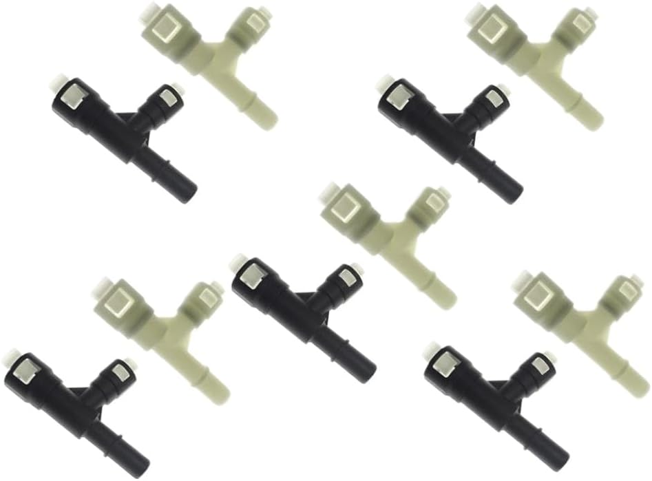 Heater Hose Connector 800-414 800-413 10pcs Compatible With Avalanche Suburban Yukon 1500 2500 Escalade H2 2002-2014