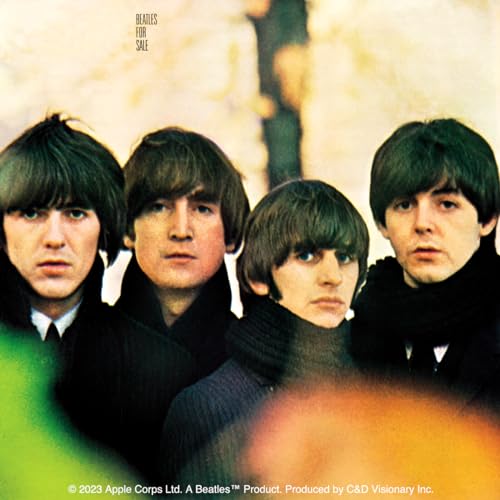 The Beatles for Sale Sticker - Les Beatles, Paul McCartney, John Lennon, RIngo Starr, George Harrison The Beatles for Sale Sticker