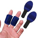 Mcvcoyh Small Finger Splint for Teens, 2 Pack Little Finger Knuckle Support Brace, Adjustable Kids F