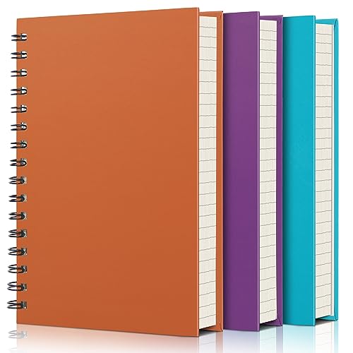 Couverture rigide épaisse pour ce carnet de notes A5 anti-bavure à pages détachables