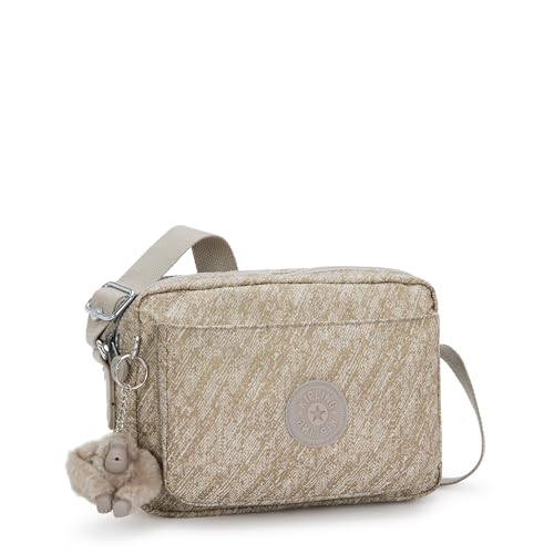 Image of Kipling Women's Abanu Medium Prt2 Crossbody Bag, Lightweight, Adjustable Waist Pack with Multi-Compartment Zip Pockets